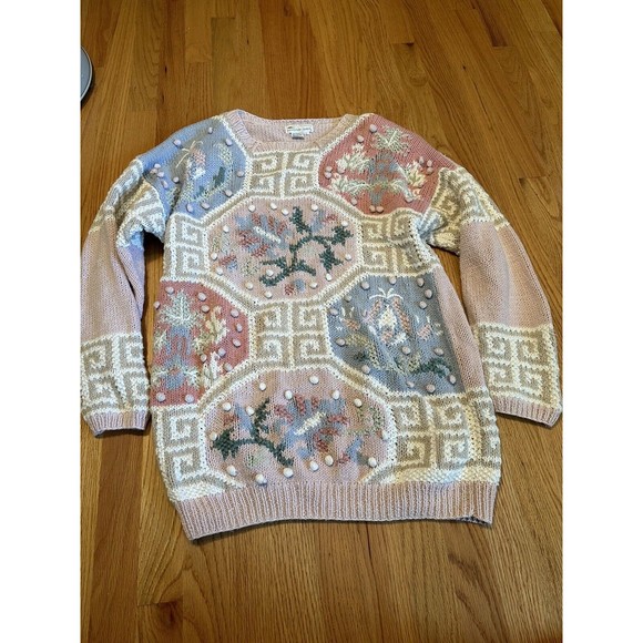 Jennifer Reed | Sweaters | Vintage Jennifer Reed Van Heusen Hand Knit ...